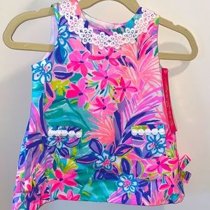 NWT Lilly Pulitzer 6-12 MOS Multi color dress